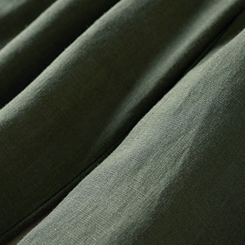 Pantalones harén con bordado de flores pequeñas de verano y bolsillos de Buddha Stones - image 30