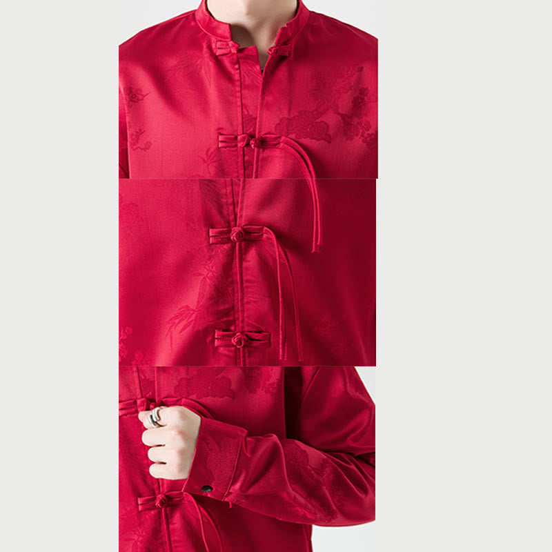 Chaqueta de manga larga para hombre con diseño de rana y Buddha Stones - image 9