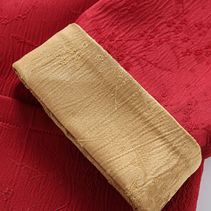 Chaqueta de algodón para hombre, de manga larga, con cuello alto y bolsillos, con estampado de Buddha Stones en jacquard - image 5