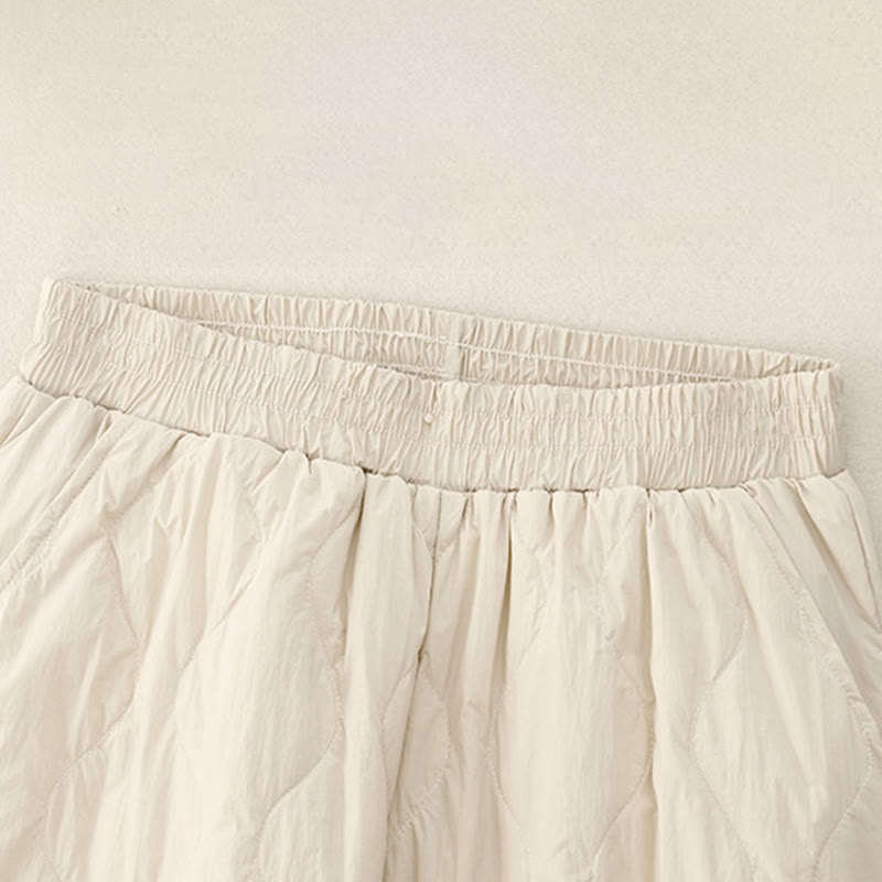 Pantalones térmicos de algodón para mujer, de color liso, con bolsillos , de Buddha Stones, para invierno - image 2