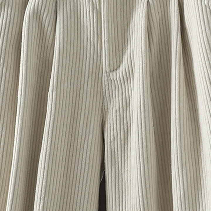 Pantalones harén Buddha Stones de invierno para mujer, de pana lisa, de algodón, de cintura alta, forrados con vellón y bolsillos - image 6