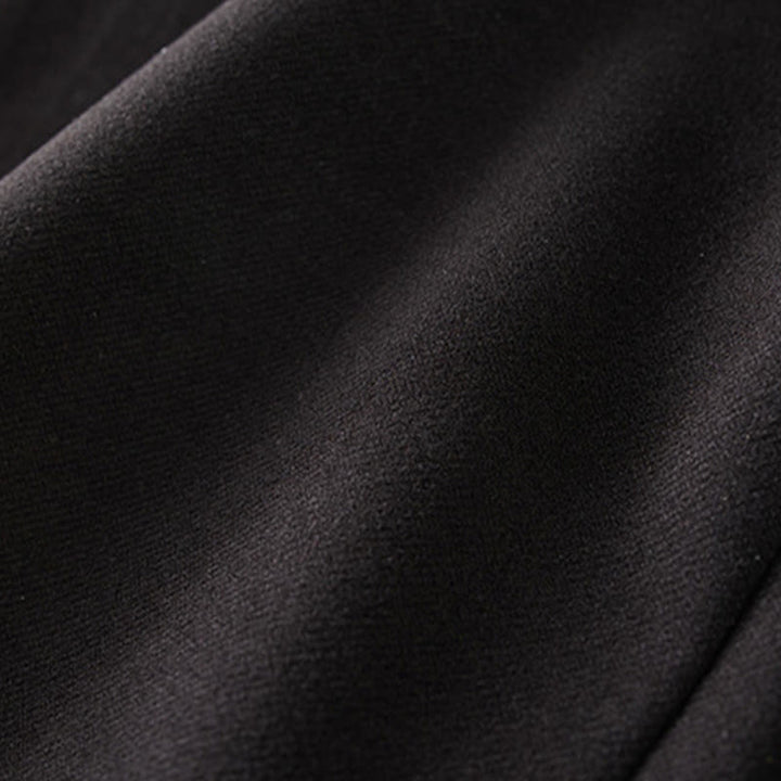 Pantalones de invierno para mujer con cintura elástica, pierna recta y bolsillos, estilo casual , de Buddha Stones - image 4