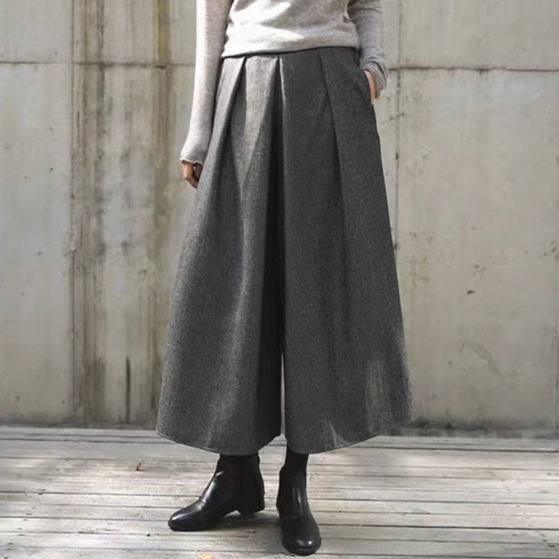 Pantalones Buddha Stones con cintura elástica y bolsillos para mujer, tallas 7-8 - Gris oscuro - US12, UK/AU16, EU44 (3XL) - image 20