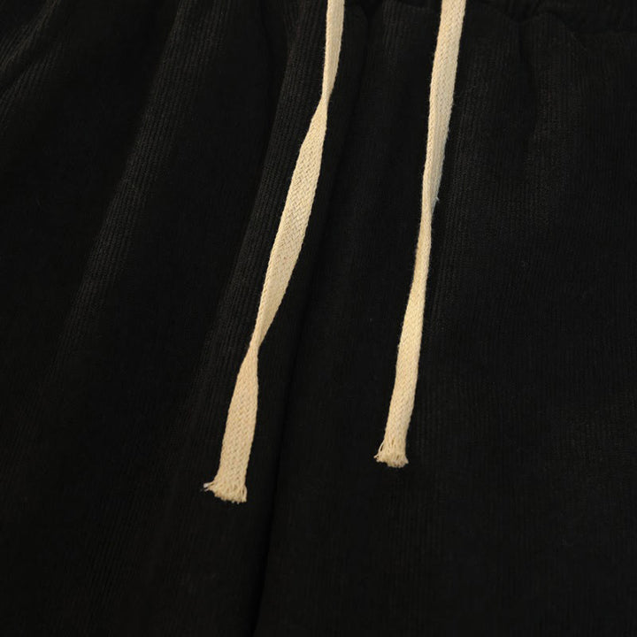 Pantalones anchos de pana de algodón con forro polar y bolsillos para mujer de Buddha Stones - image 18