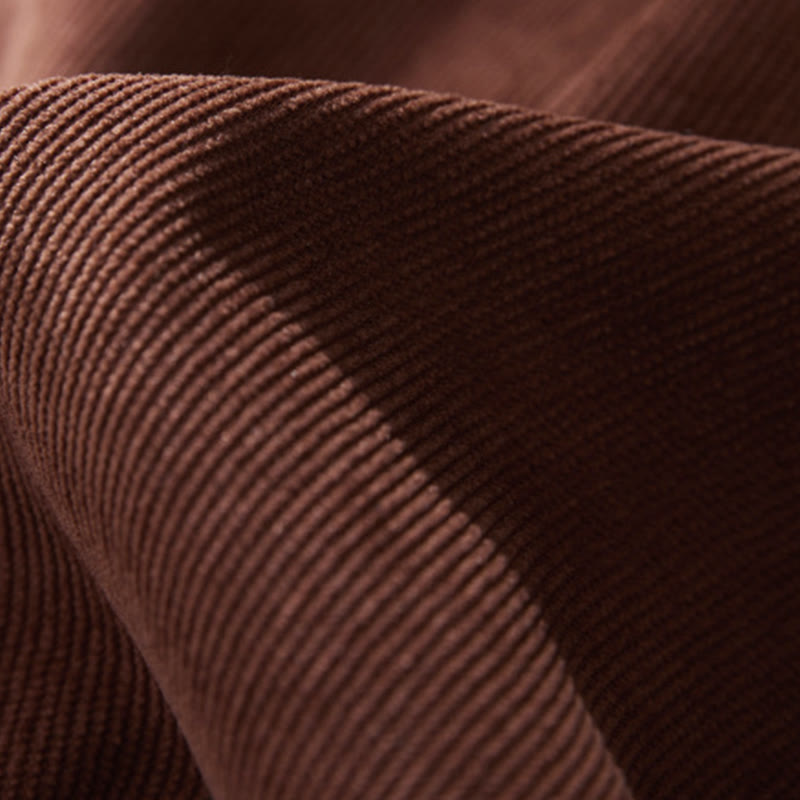 Vestido midi de manga larga con diseño de cordones, bordado floral con Buddha Stones y bolsillos - image 2