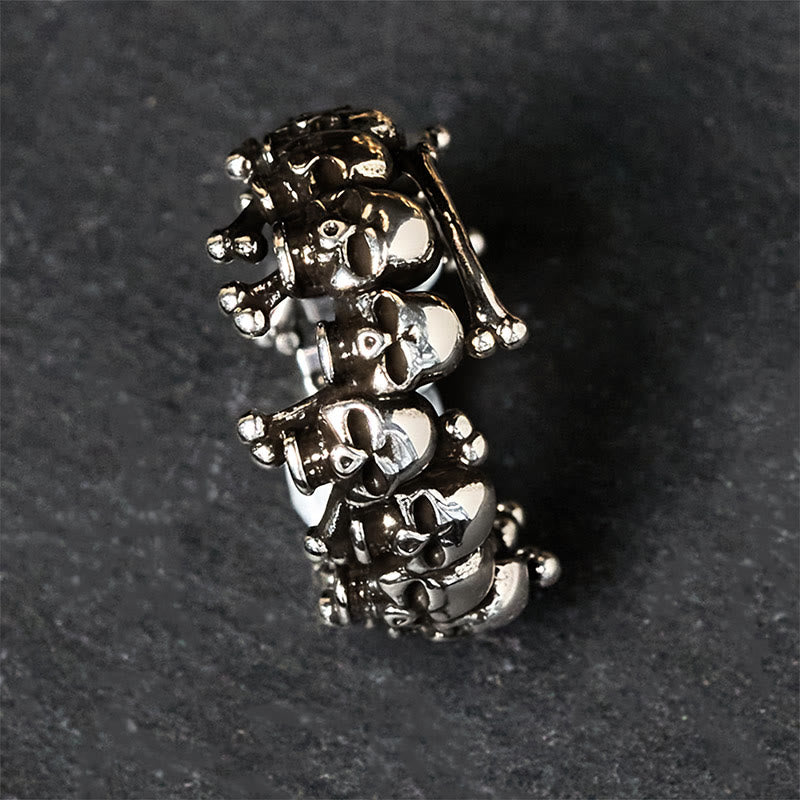 Buddha Stones de cobre y hueso de calavera, el Señor del Bosque Cadáver, para alejar a los malos espíritus. - image 8