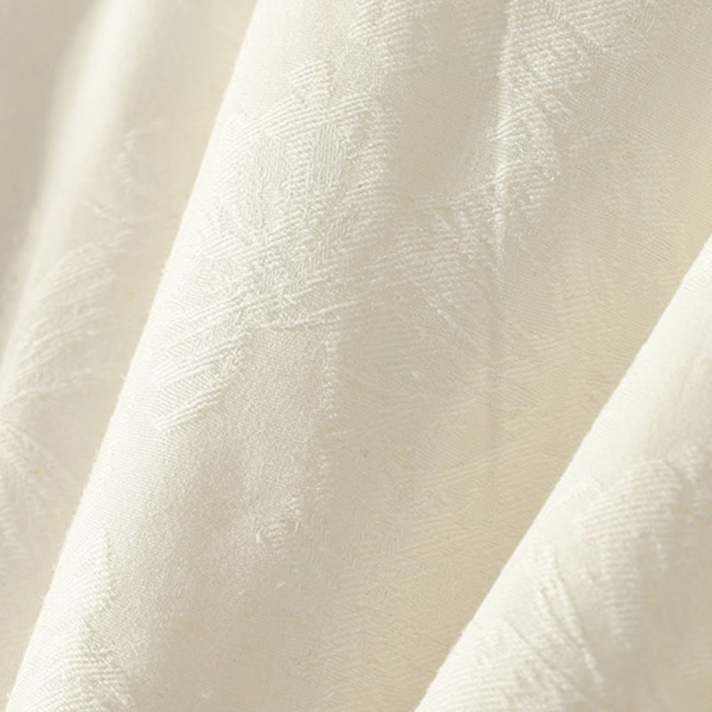 Chaqueta de manga larga con botones de rana y bolsillos para mujer de Buddha Stones - image 10