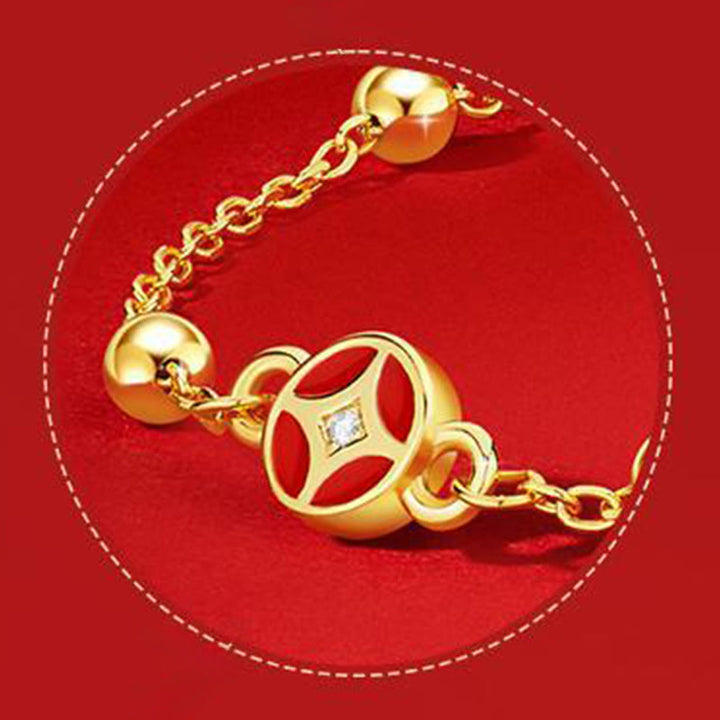 Pulsera de cuerda roja con circón y Buddha Stones, jade hetiano, año del caballo, plata de ley 925 - image 10