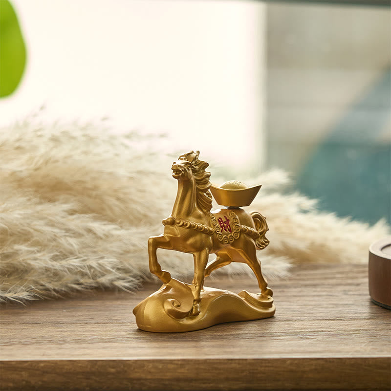 Buddha Stones del zodíaco chino del año del Caballo para atraer fortuna y prosperidad, decoración del hogar. - image 7