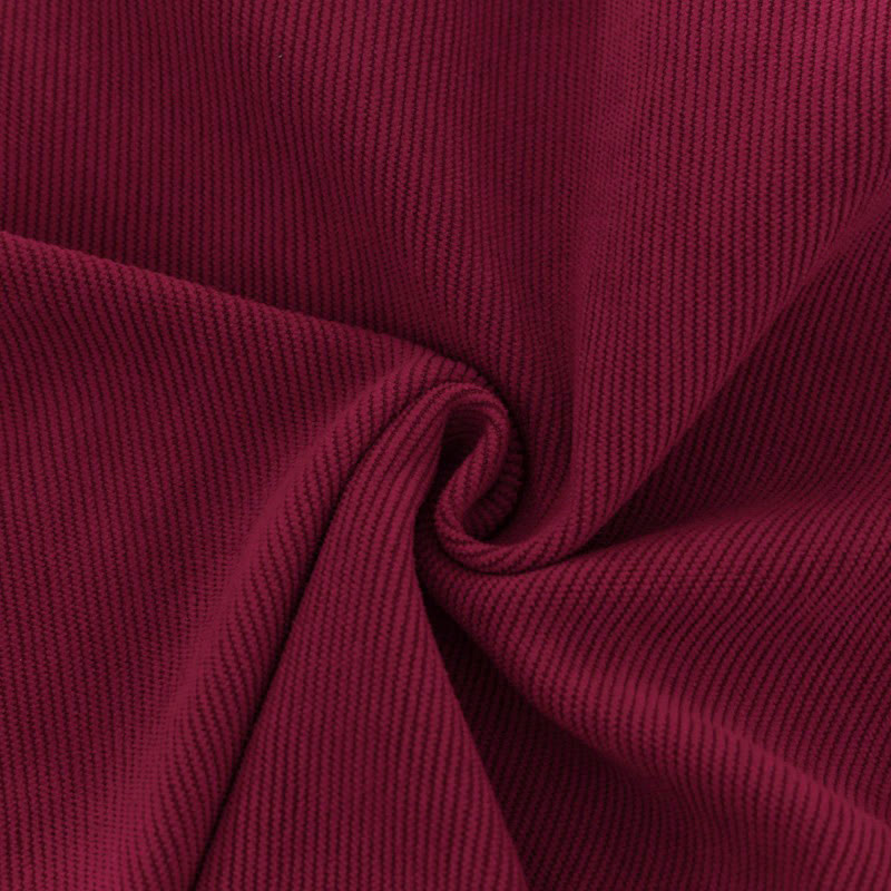 Pantalones anchos de pana de algodón con forro polar y bolsillos para mujer de Buddha Stones - image 39