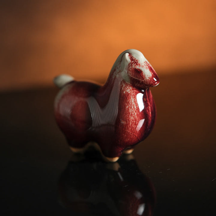 Buddha Stones, Año del Caballo, Cerámica, Prosperidad, Decoración del Hogar - image 1