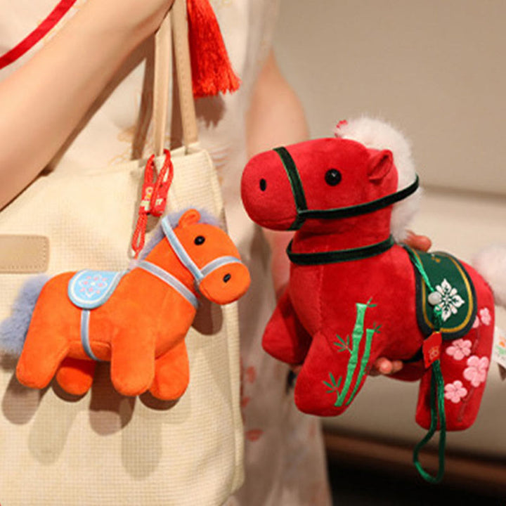 Muñeco de Buddha Stones del año del caballo, bambú, dragón, loto y fénix, para decoración del hogar. - image 12