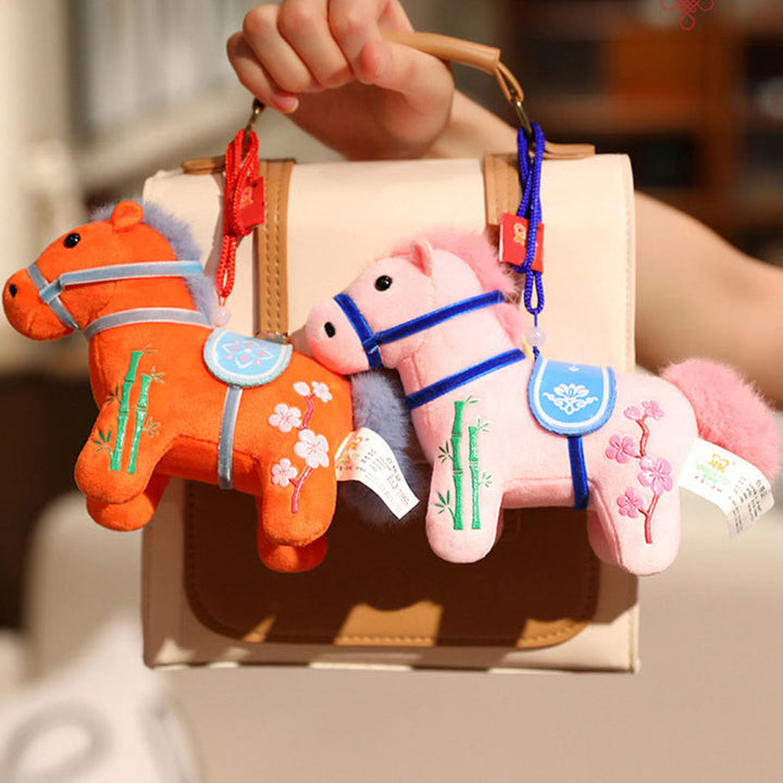 Muñeco de Buddha Stones del año del caballo, bambú, dragón, loto y fénix, para decoración del hogar. - image 9