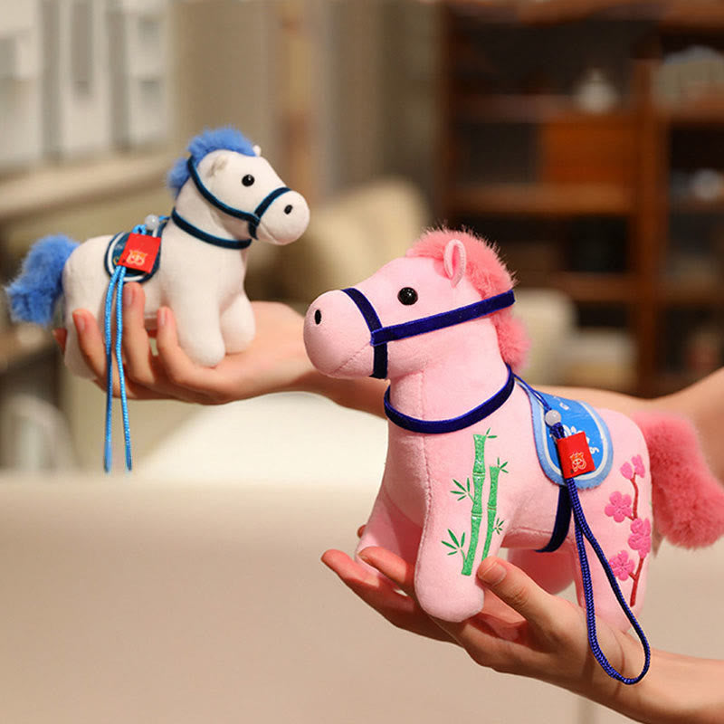 Muñeco de Buddha Stones del año del caballo, bambú, dragón, loto y fénix, para decoración del hogar. - image 8