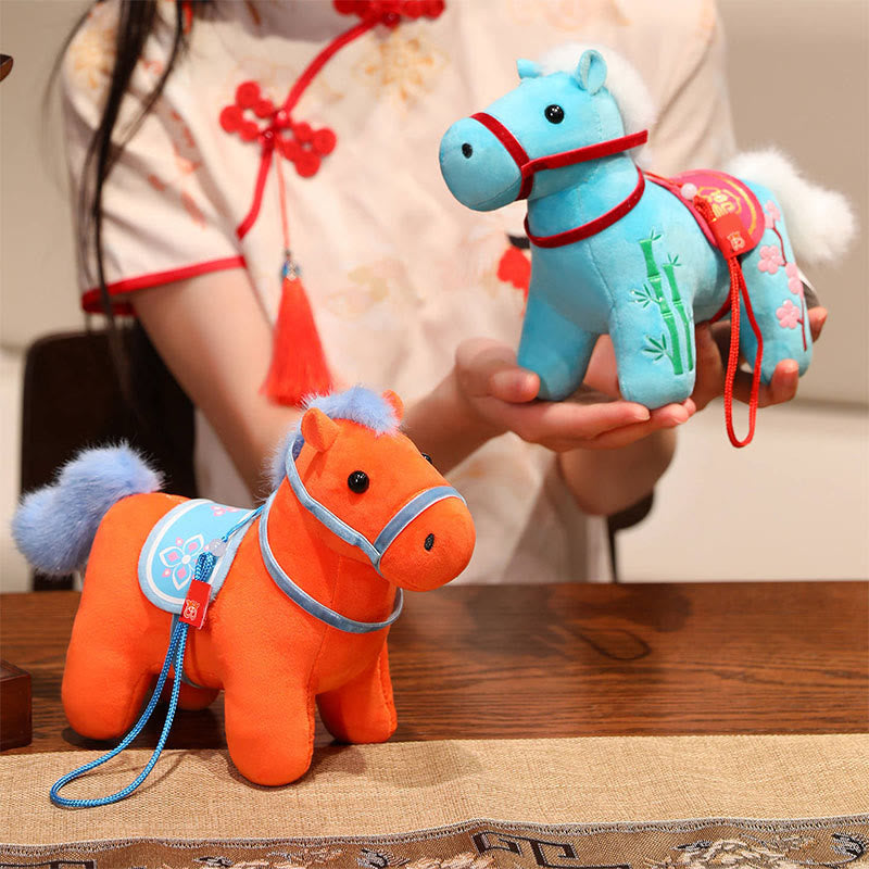 Muñeco de Buddha Stones del año del caballo, bambú, dragón, loto y fénix, para decoración del hogar. - image 11