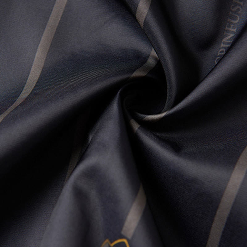 Chaqueta de traje Tang para hombre, de manga larga, cuello alto, con bordado de Buddha Stones y bolsillos. - image 12