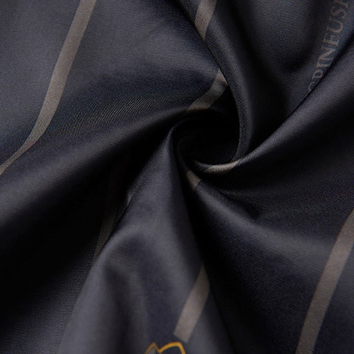 Chaqueta de traje Tang para hombre, de manga larga, cuello alto, con bordado de Buddha Stones y bolsillos. - image 12