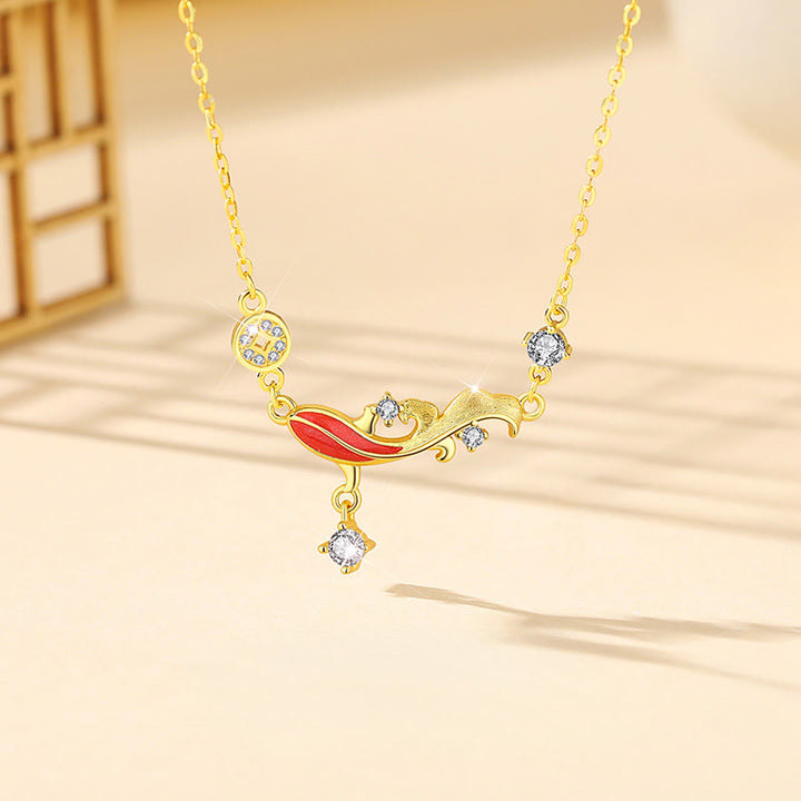 Buddha Stones , con cordón rojo. - Collar de peces koi - image 8