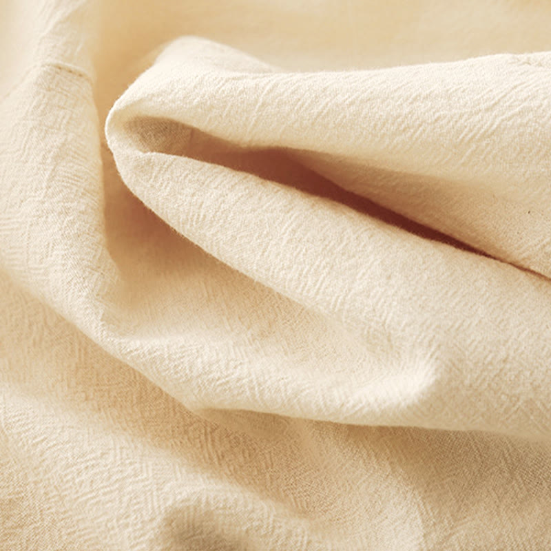 Pantalones de pierna ancha para mujer con bolsillos, diseño sencillo patchwork de colores lisos con Buddha Stones y estampado otoñal. - image 4