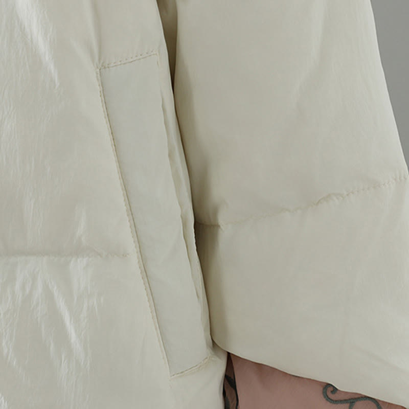 Chaqueta térmica de manga larga para mujer con bolsillos, bordado de flores de durazno y piedras de Buddha Stones. - image 22