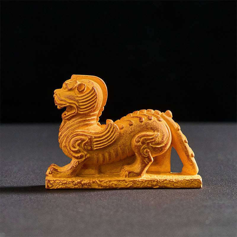 Imán para nevera con diseño de Buddha Stones , perros gemelos, Buda cuadrado, decoración para el hogar - Perros Fu 8*5,6*2 cm (con parte trasera magnética) - image 0