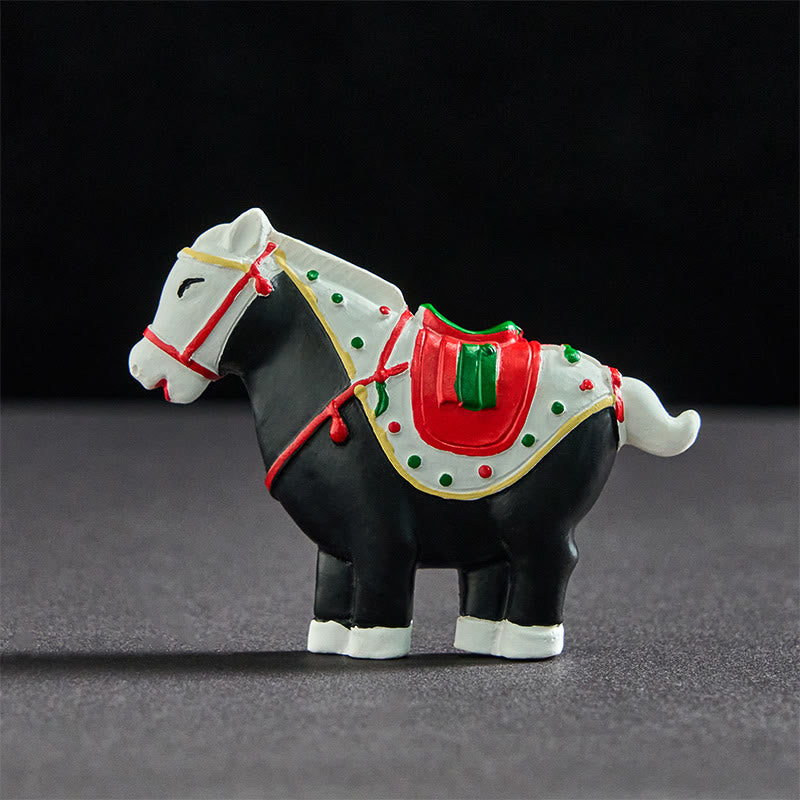 Imán para nevera con diseño de caballo y Buddha Stones para la prosperidad y la decoración del hogar - Caballo 7*6*2 cm - image 0