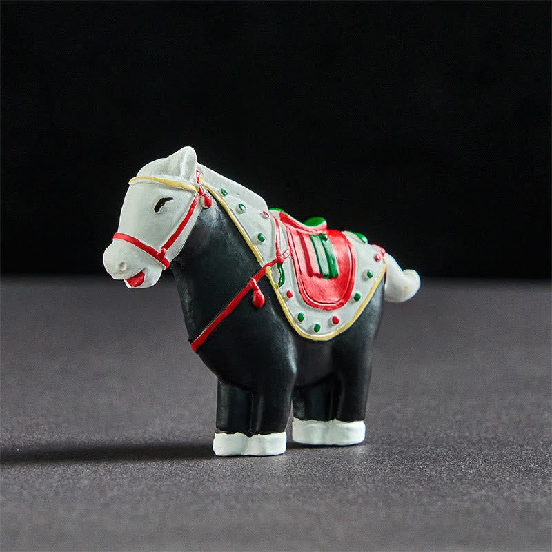 Imán para nevera con diseño de caballo y Buddha Stones para la prosperidad y la decoración del hogar - image 1