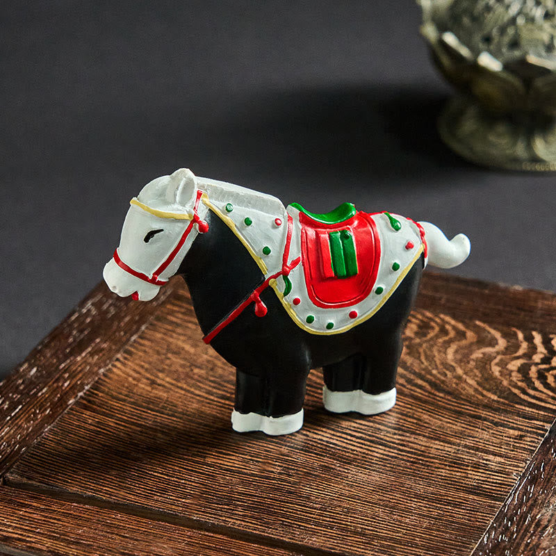 Imán para nevera con diseño de caballo y Buddha Stones para la prosperidad y la decoración del hogar - image 4