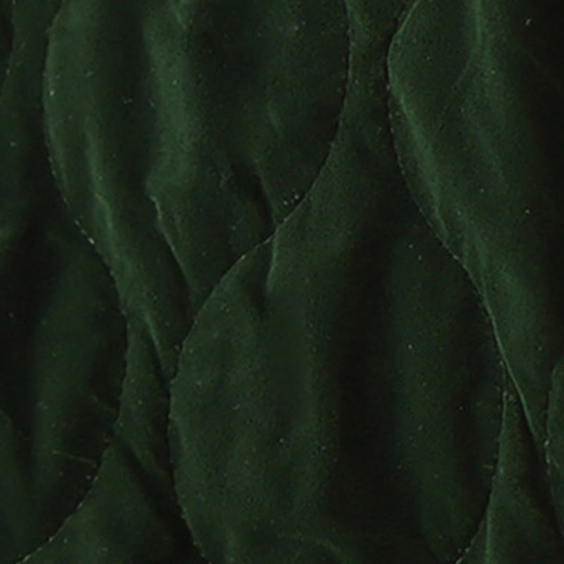 Chaqueta corta de manga larga para mujer, estilo grueso, con bolsillos y estampado de diamantes y Buddha Stones. - image 8