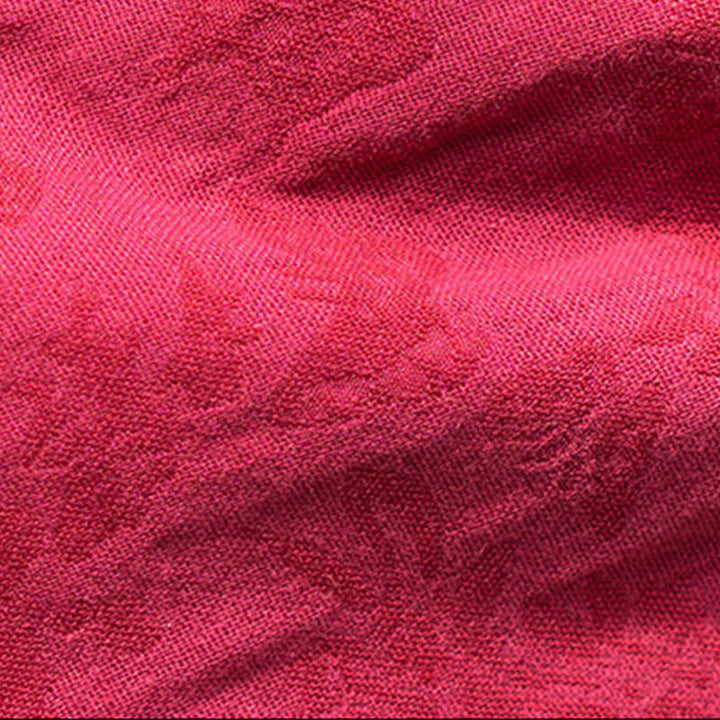 Camisa y pantalón de mujer de manga larga con botones de rana y estampado de Buddha Stones, confeccionados en algodón jacquard, con bolsillos. - image 14