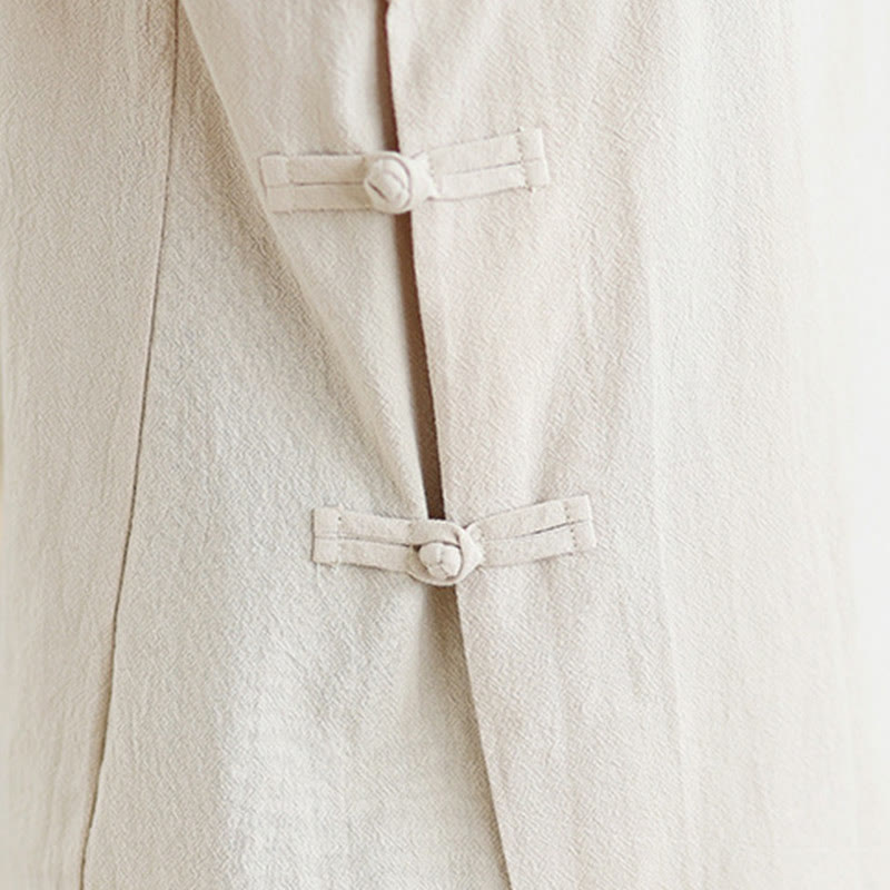 Conjunto de meditación zen para mujer con estampado de Buddha Stones : camiseta de manga larga con cuello en V y pantalón de pierna ancha. Incluye dos piezas. - image 7