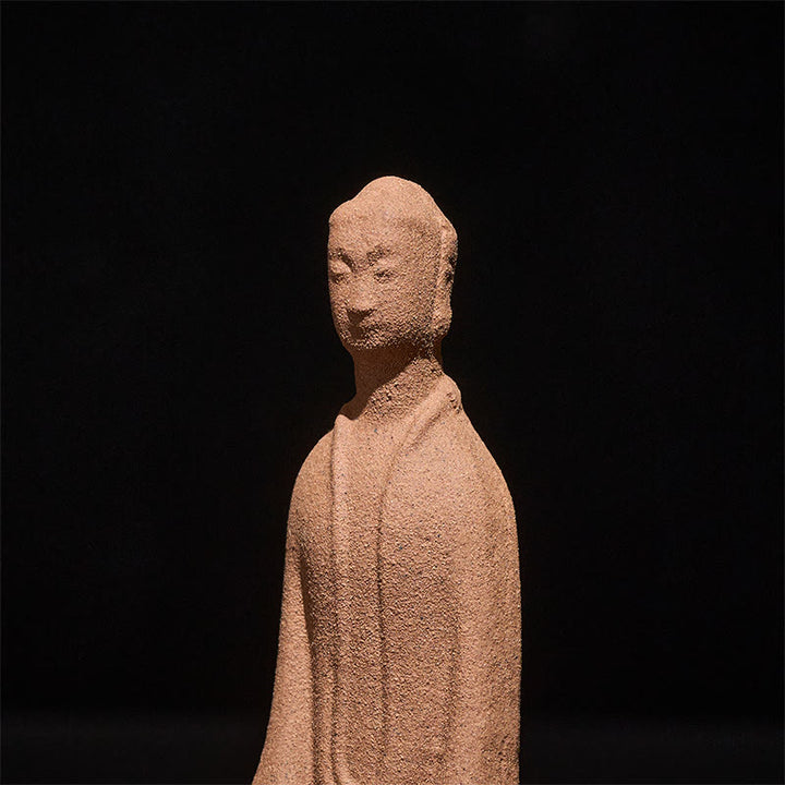 Estatua de cerámica de Buddha Stones de Buda, decoración zen para el hogar, 5 x 3 x 8,5 cm - image 6