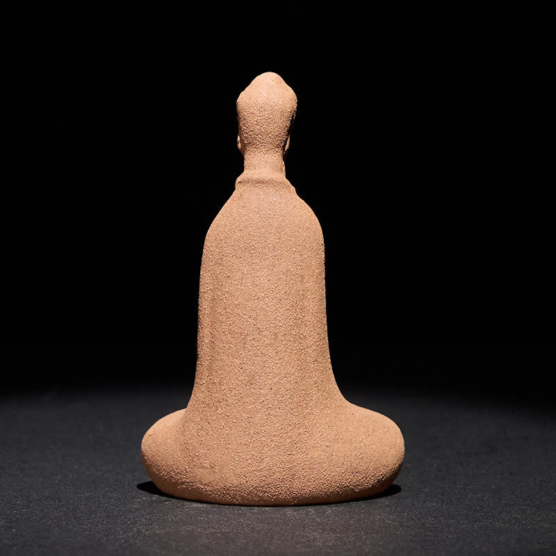 Estatua de cerámica de Buddha Stones de Buda, decoración zen para el hogar, 5 x 3 x 8,5 cm - image 3