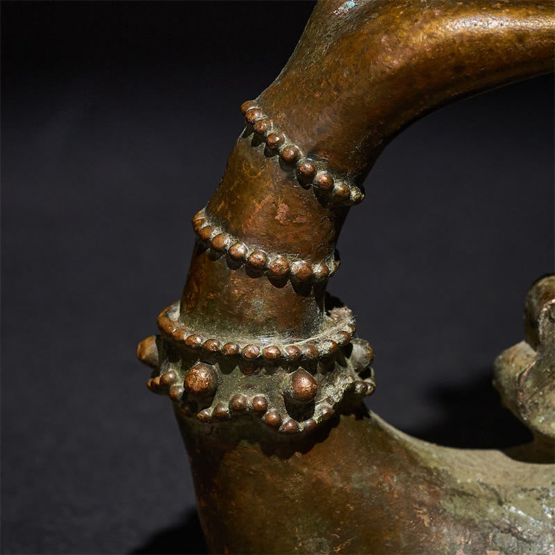 Buddha Stones clásicas de aleación de loto con forma de mano de Buda para decoración del hogar, 4,7 x 2,9 x 8,4 cm - image 7