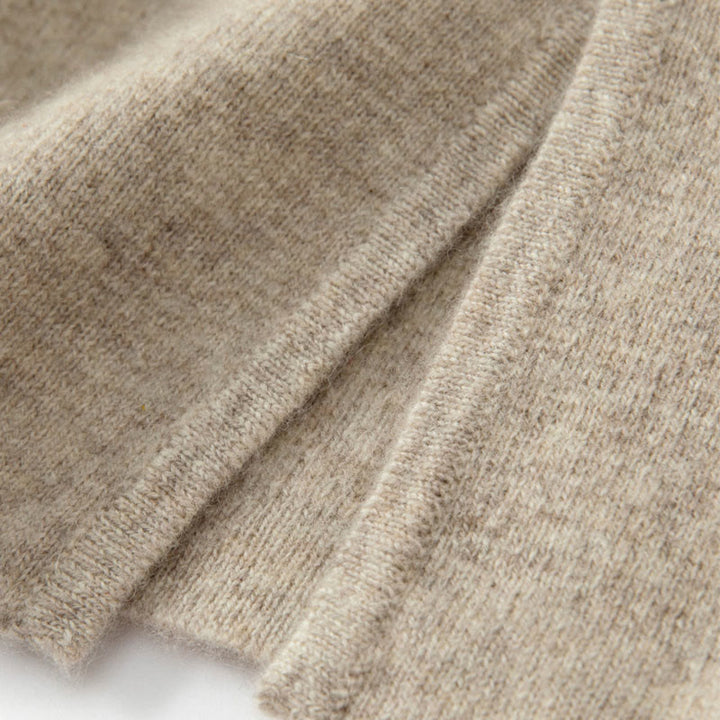 Suéter de lana de manga larga para hombre, color liso, con botones de rana chinos y Buddha Stones ( invierno). - image 14