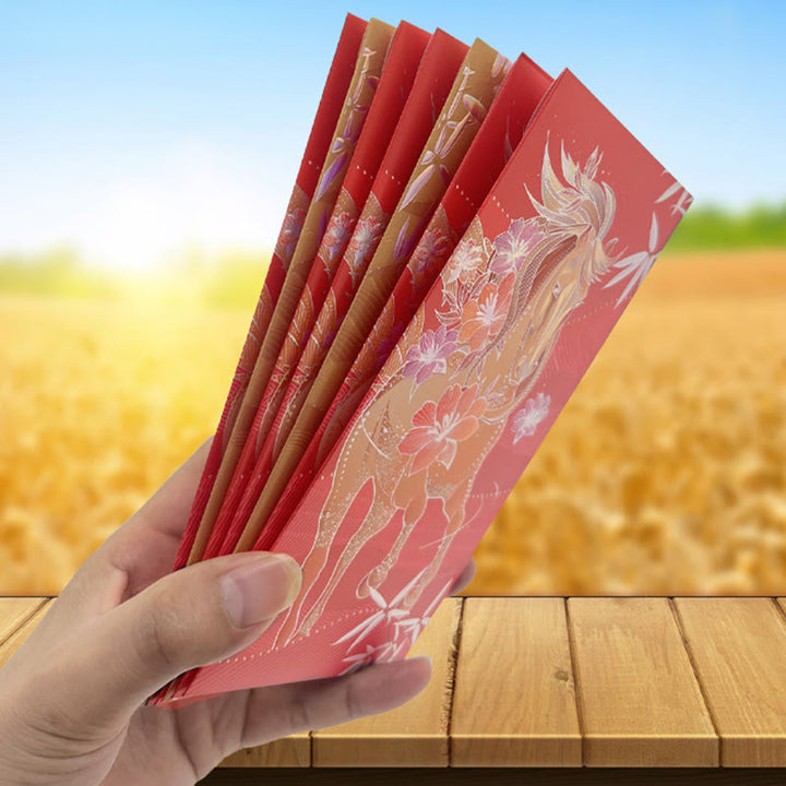 Buddha Stones, 6 unidades, multicolor, sobre rojo chino, para la prosperidad, Año del Caballo 2026, Año Nuevo. - image 22