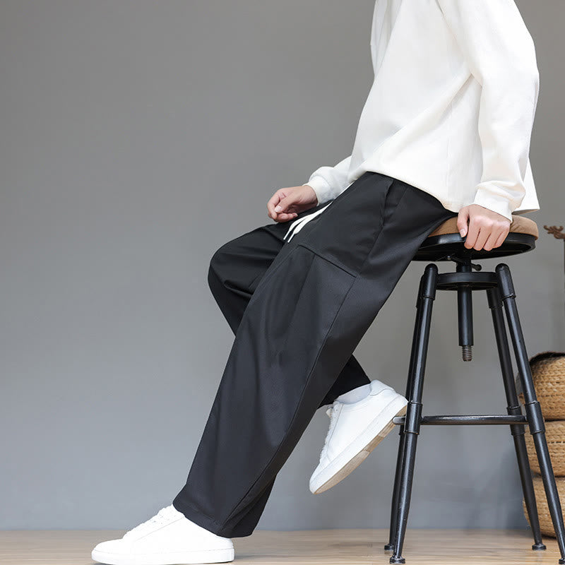 Pantalones bombachos cortos de algodón de color liso para hombre con estampado de Buddha Stones y bolsillos. - image 29