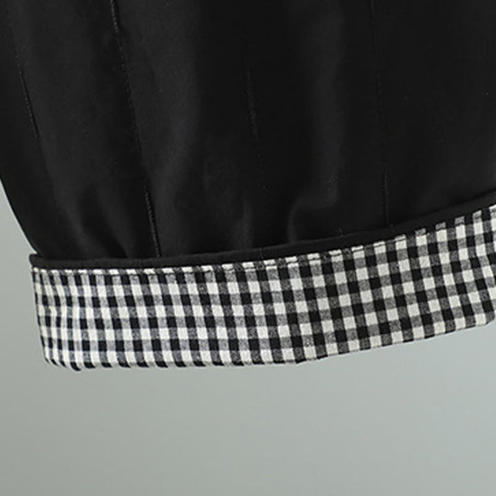 Pantalones tipo harem para mujer con forro polar de algodón, rayas y líneas rectas con estampado de Buddha Stones y bolsillos. - image 11