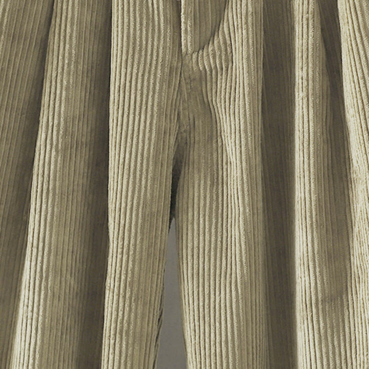 Pantalones harén Buddha Stones de invierno para mujer, de pana lisa, de algodón, de cintura alta, forrados con vellón y bolsillos - image 22