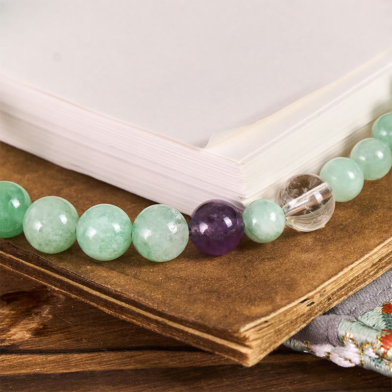 Llavero colgante para teléfono con cuentas de jade y Buddha Stones para la prosperidad - image 2