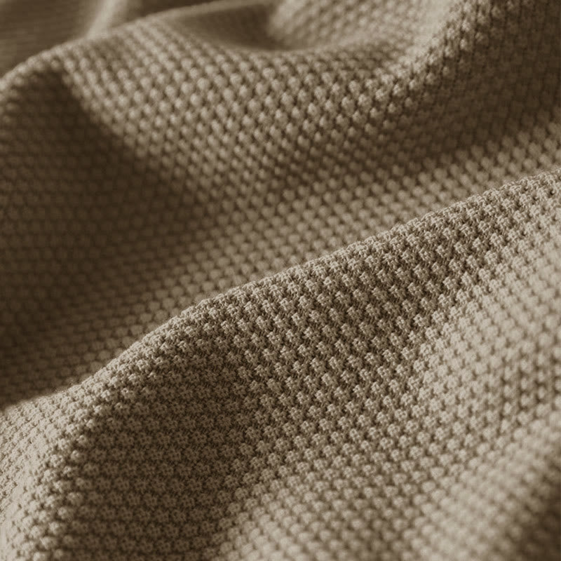 Suéter de punto de manga larga para mujer, de algodón, con cuello en V, botones coloridos y estampado de Buddha Stones. - image 6