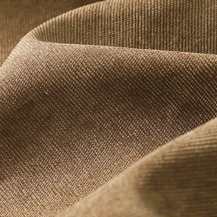 Vestido midi de manga larga para mujer, de algodón cálido, cuello alto y con bolsillos , Buddha Stones. - image 5