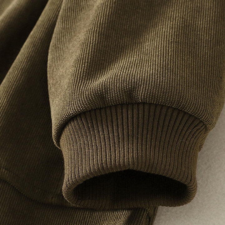 Vestido midi de manga larga para mujer, de algodón cálido, cuello alto y con bolsillos , Buddha Stones. - image 19