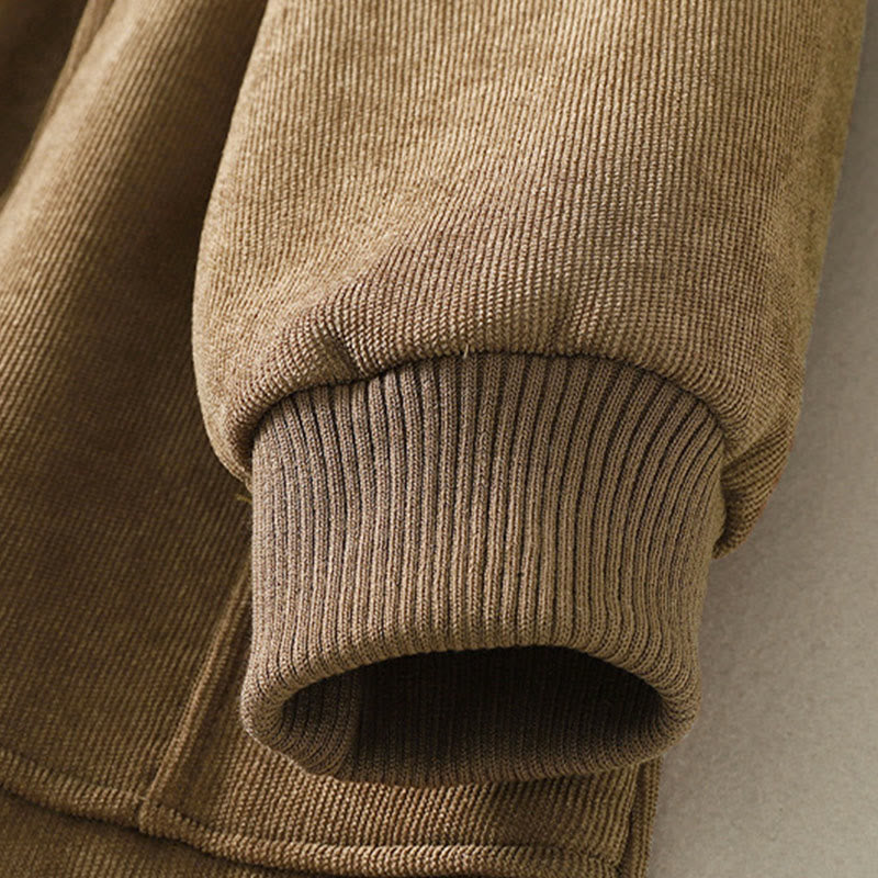 Vestido midi de manga larga para mujer, de algodón cálido, cuello alto y con bolsillos , Buddha Stones. - image 4