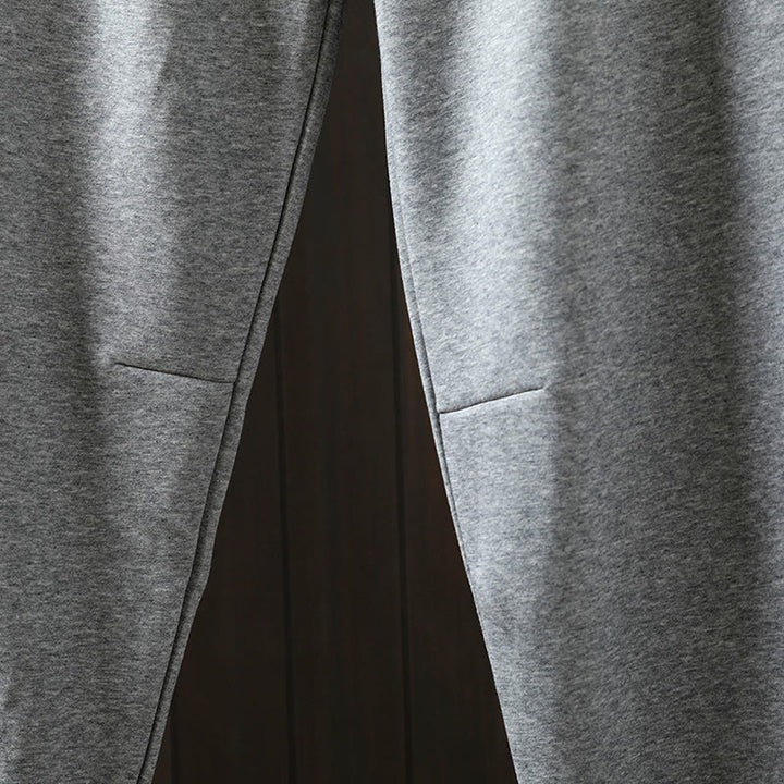 Pantalones de algodón para mujer con bolsillos y bloques de color liso de Buddha Stones Fall - image 6