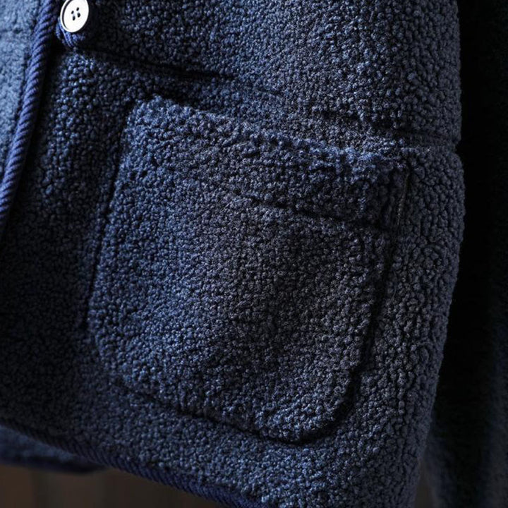 Chaqueta térmica de manga larga para mujer con bolsillos, cierre de cremallera, botones y estampado de Buddha Stones. - image 13