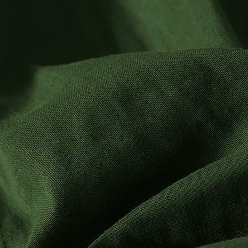 Camisa de manga larga con solapa para mujer, con bordado de Buddha Stones y estampado de flores y enredaderas. - image 4