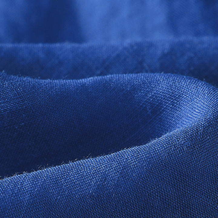 Camisa de manga larga para mujer con solapa y bolsillo, con estampado de Buddha Stones, ideal para el otoño. - image 24