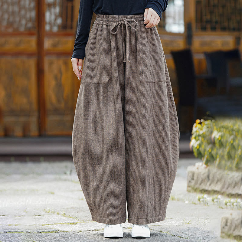 Pantalones de algodón de cintura alta con diseño de cordón ajustable y bolsillos, de color liso, para hombre, con estampado de Buddha Stones. - image 9