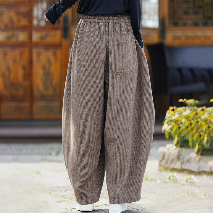 Pantalones de algodón de cintura alta con diseño de cordón ajustable y bolsillos, de color liso, para hombre, con estampado de Buddha Stones. - image 7
